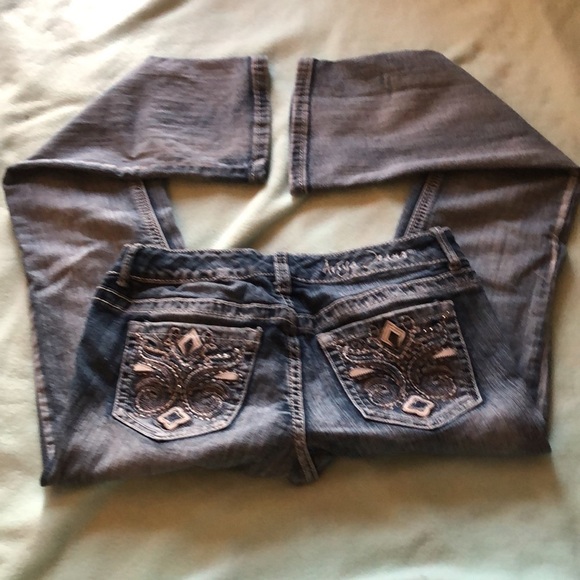 Ariya jeans boot cut light denim blue jeans size 5/6 - Picture 4 of 7